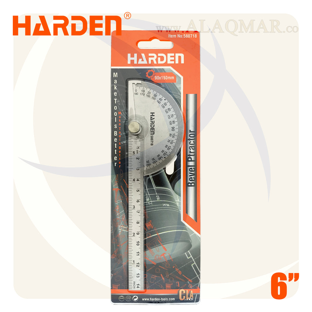 زاوية كوستلة مدرجة 6بوصة 150ملي 580718 HARDEN