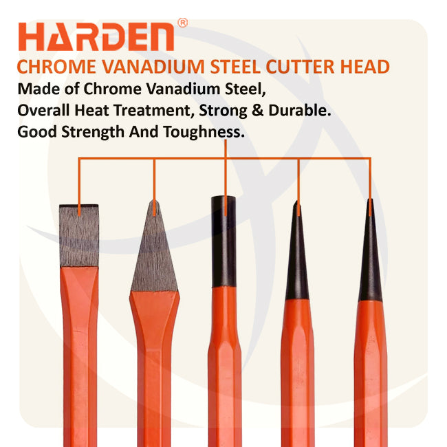 طقم اجن و سنبك 5ق طول 150ملي 610835 HARDEN