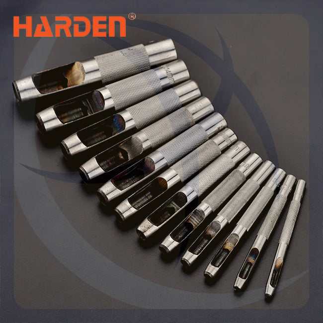 طقم زنبة تخريم جوانات 12ق 3-16ملي 610848 HARDEN