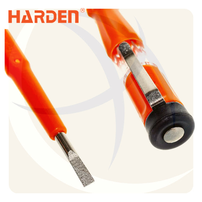 مفك تست كهرباء عادة 3 * 140ملي 110-250فولت 660001 HARDEN