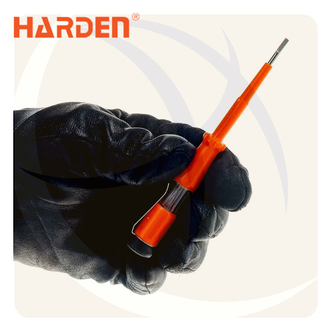 مفك تست كهرباء عادة 3 * 140ملي 110-250فولت 660001 HARDEN