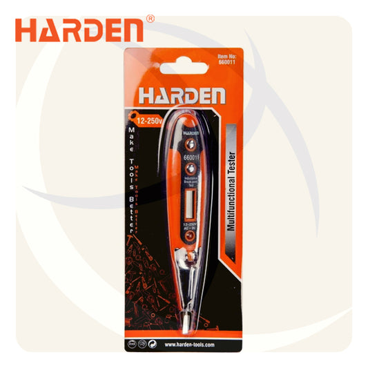 مفك تست كهرباء عادة ديجيتل 3ملي  12-250فولت 660011 HARDEN