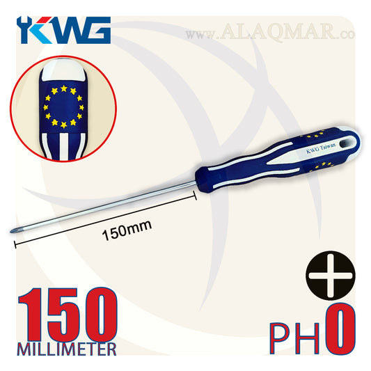 مفك صليبة PH0 طول 150ملي 523H-006 KWG