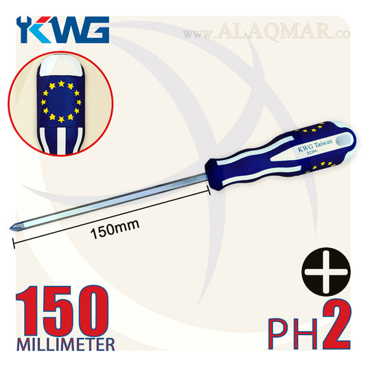 مفك صليبة PH2 طول 150ملي 523H-206H KWG