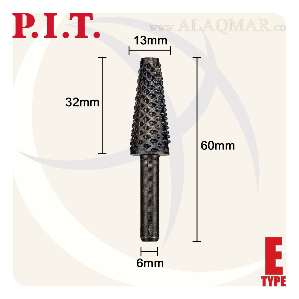 بنط فريزة خشب هرمي باكس 6ملي APLS13-013E PIT