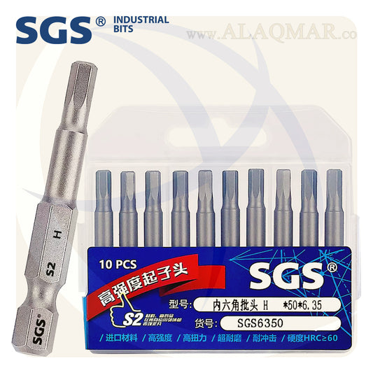 سن مفك النكي H6 طول 50ملي S2 SGS6350-H6 SGS