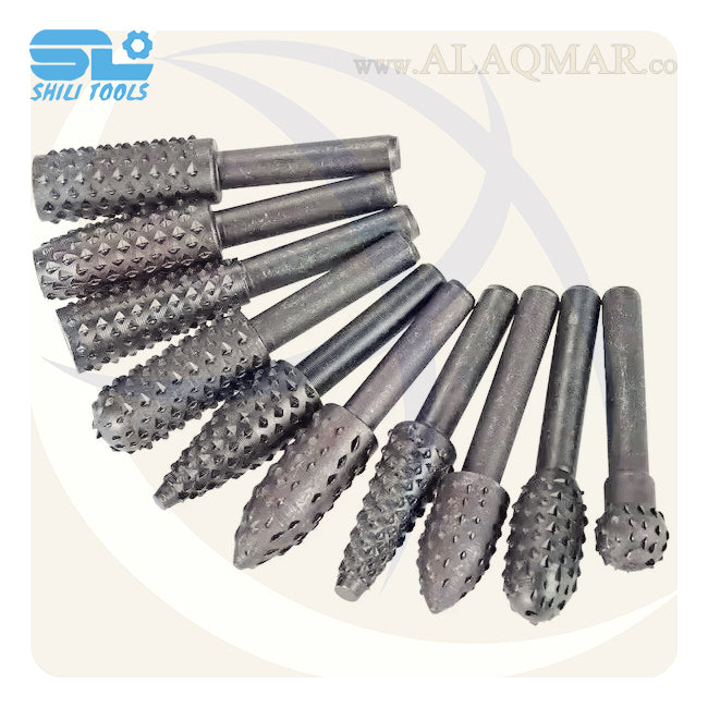 طقم بنط فريزة خشب بأكس 6ملي 5قطع SL-P0183 SHILI