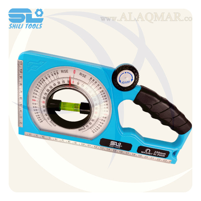 زاوية مدرجة ميزان 10بوصة 250ملي SL-P0228 SHILI
