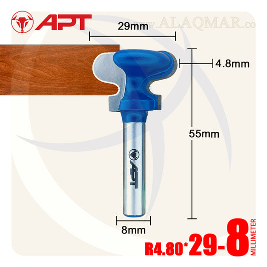 بنطة راوتر عمل مقبض وماسك - قطر 29 مم - كعب 8 مم 955029015008 APT