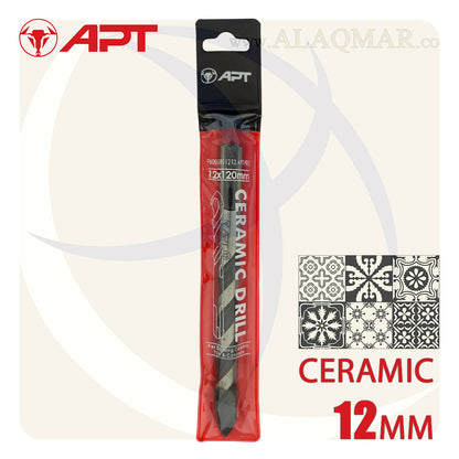 بنط فدية سن مثلث متعدد زجاج و سيراميك و بورسلين 12ملي طول 120ملي 96000801212 APT