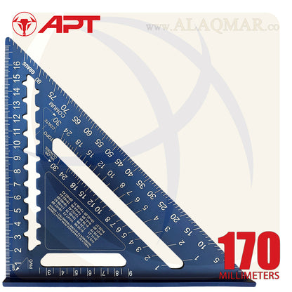 مثلث علام زاوية قياس ألومنيوم 170ملي AH-SL655A-07 APT