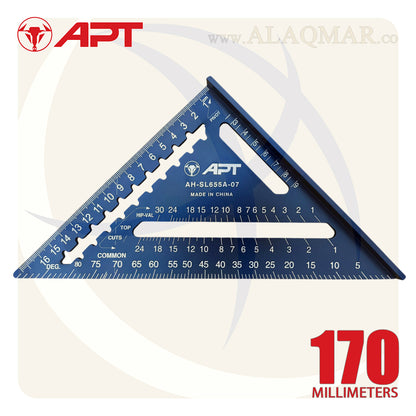 مثلث علام زاوية قياس ألومنيوم 170ملي AH-SL655A-07 APT