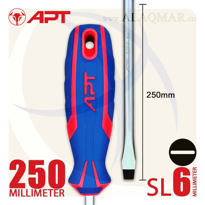 مفك عادة SL6 طول 250ملي 2 لون AH140274 APT
