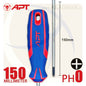 مفك صليبة PH0 طول 150ملي 2 لون AH142274 APT