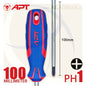 مفك صليبة PH1 طول 100ملي 2 لون AH142274 APT