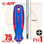 مفك صليبة PH1 طول 75ملي 2 لون AH142274 APT