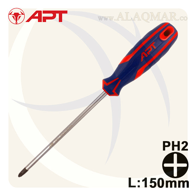 مفك صليبة PH2 * 150ملي 2 لون AH142274 APT