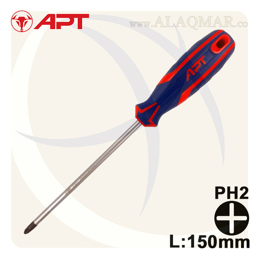 مفك صليبة PH2 * 150ملي 2 لون AH142274 APT