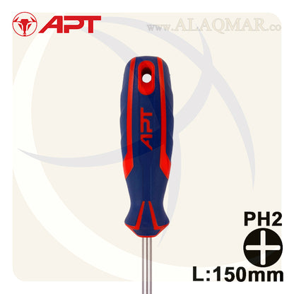 مفك صليبة PH2 * 150ملي 2 لون AH142274 APT