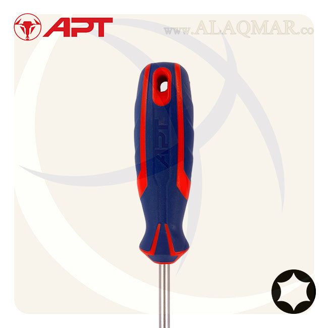 طقم مفك نجمة 7ق 2 لون AH143377-07 APT