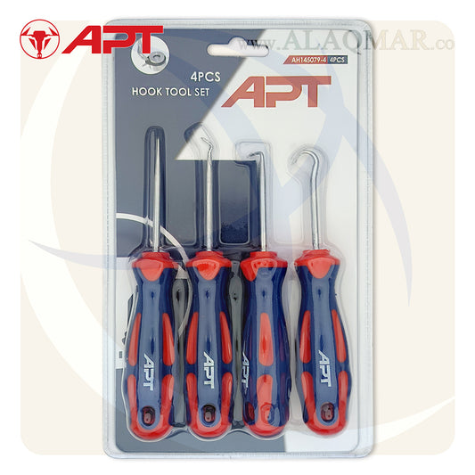 طقم مفك شوكة و خطاف 4ق AH145079-4 APT