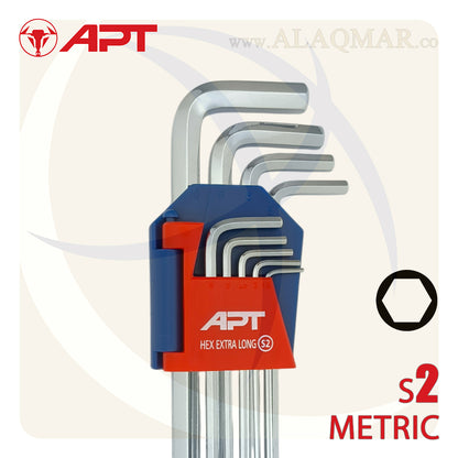 طقم النكي طويل طول اكثر 9ق 1.5-10ملي S2 AH512721-9 APT