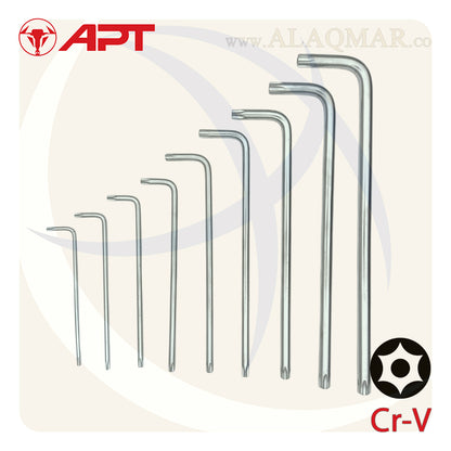 طقم النكي نجمة توركس بدليل طويل طول اكثر 9ق T10-T50 AH571521-9 APT