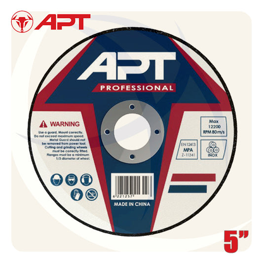 حجر قطعية بسكوت انوكس 5بوصة 1.0ملي 22ملي   PROFESSIONAL APTP11251022 APT