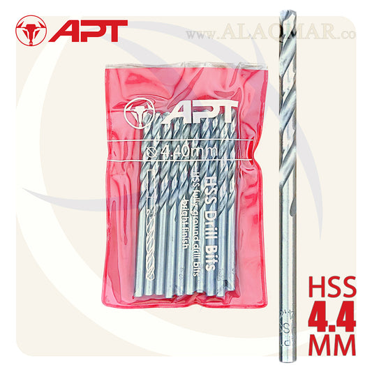 بنط حدادي ابيض 4.40ملي HSS 9640000440 APT