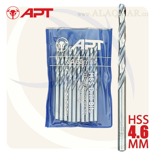 بنط حدادي ابيض 4.60ملي HSS 9640000460 APT