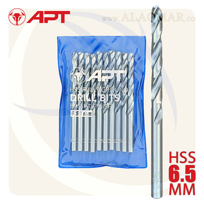 بنط حدادي ابيض 6.50ملي HSS 9640000650 APT