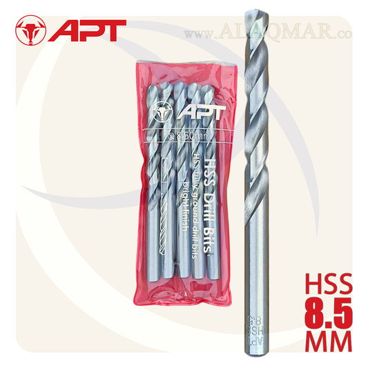 بنط حدادي ابيض 8.50ملي HSS 9640000850 APT
