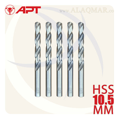 بنط حدادي ابيض 10.50ملي HSS 9640001050 APT