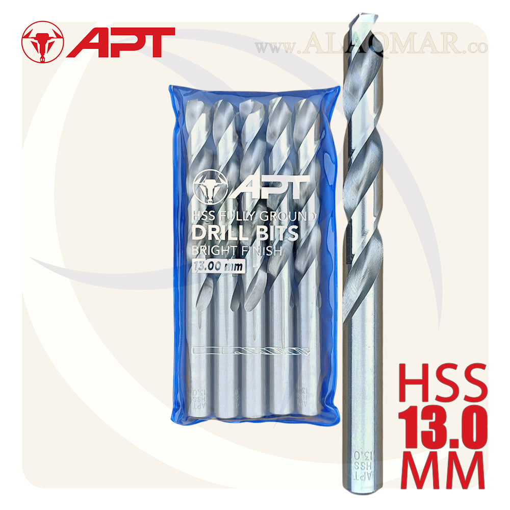 بنط حدادي ابيض 13.00ملي HSS 9640001300 APT
