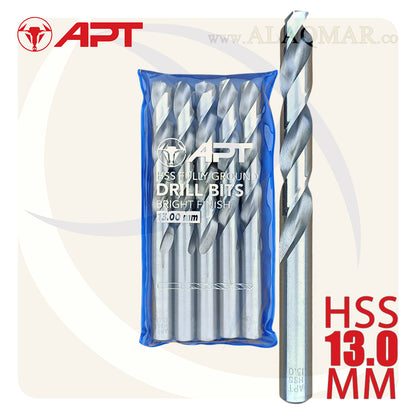 بنط حدادي ابيض 13.00ملي HSS 9640001300 APT