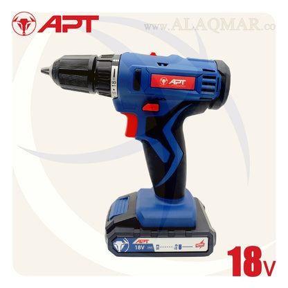 شنيور بطارية عادة 18فولت 29نيوتن 2بطارية 1.3امبير Li-Ion + كيت DW15515 APT