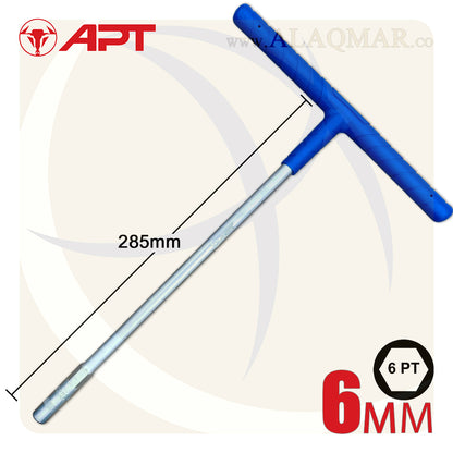 مفتاح بيبة T (حرف تي) مقاس 6ملي DW491802-06 APT