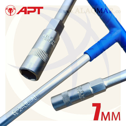 مفتاح بيبة T (حرف تي) مقاس 7ملي DW491802-07 APT