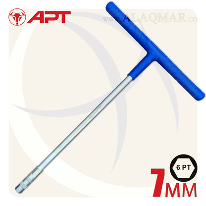 مفتاح بيبة T (حرف تي) مقاس 7ملي DW491802-07 APT