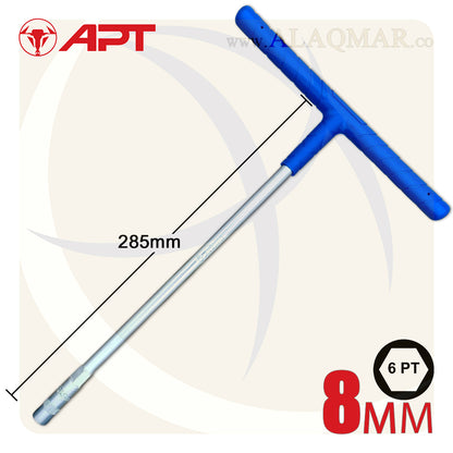 مفتاح بيبة T (حرف تي) مقاس 8ملي DW491802-08 APT