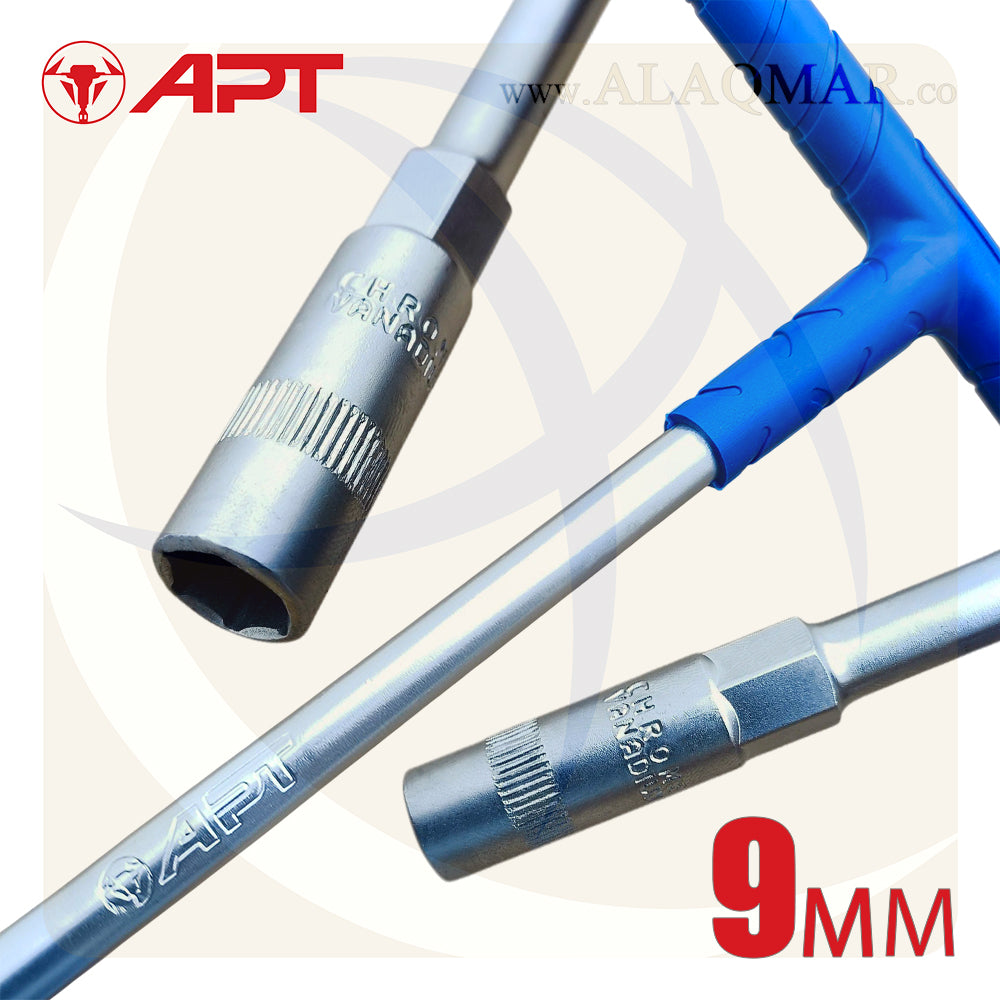 مفتاح بيبة T (حرف تي) مقاس 9ملي DW491802-09 APT