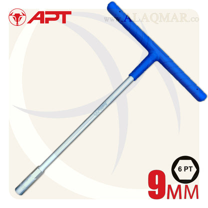 مفتاح بيبة T (حرف تي) مقاس 9ملي DW491802-09 APT