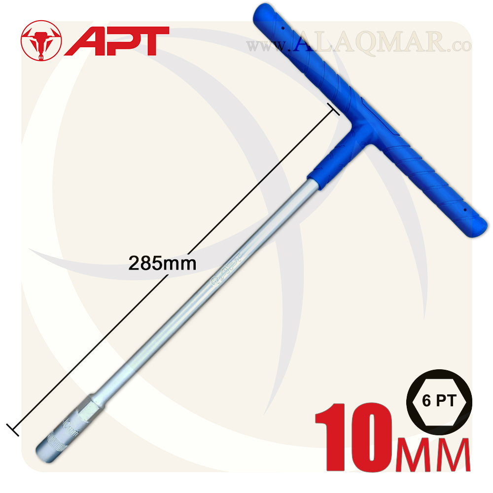 مفتاح بيبة T (حرف تي) مقاس 10ملي DW491802-10 APT