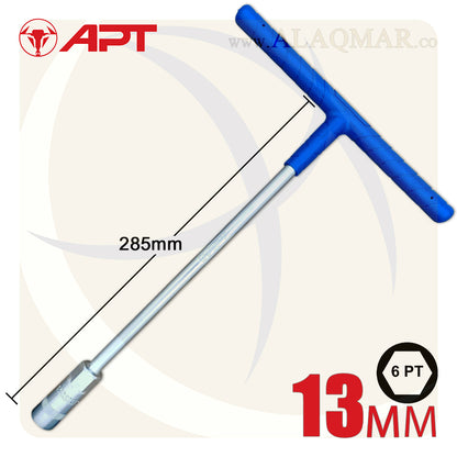 مفتاح بيبة T (حرف تي) مقاس 13ملي DW491802-13 APT