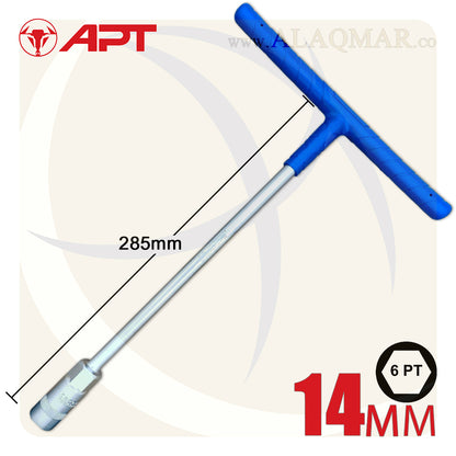 مفتاح بيبة T (حرف تي) مقاس 14ملي DW491802-14 APT