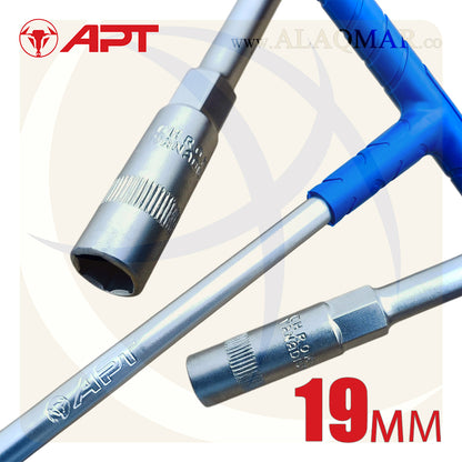 مفتاح بيبة T (حرف تي) مقاس 19ملي DW491802-19 APT