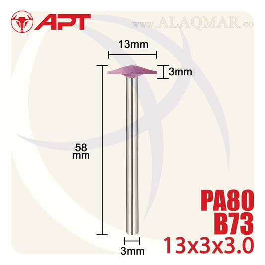 حجر جلخ باكس 3ملي PA80 شكل عجلة 13*3 B73 DW772073 APT
