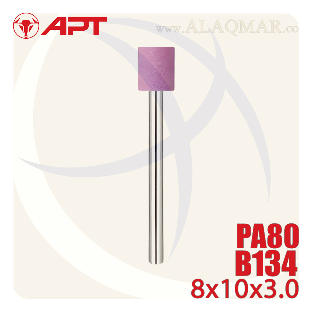 حجر جلخ باكس 3ملي PA80 شكل اسطواني 10*8 B134 DW772134 APT