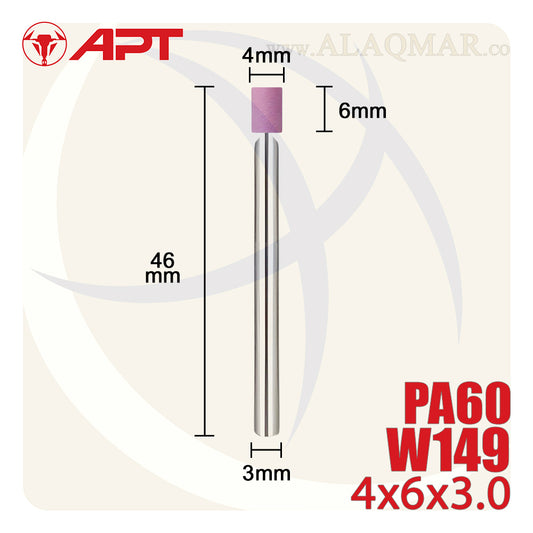 حجر جلخ باكس 3ملي PA60 شكل اسطواني 4*6 W149 DW772149 APT