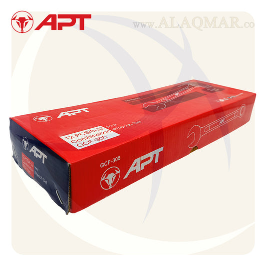 طقم مفتاح ناحية و ناحية 12ق 8-32ملي CrV GCF-305 APT